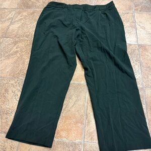 Avenue Men's Forest Green Dress Trousers